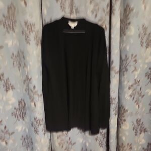 Time and Tru Black Cardigan Sweater
